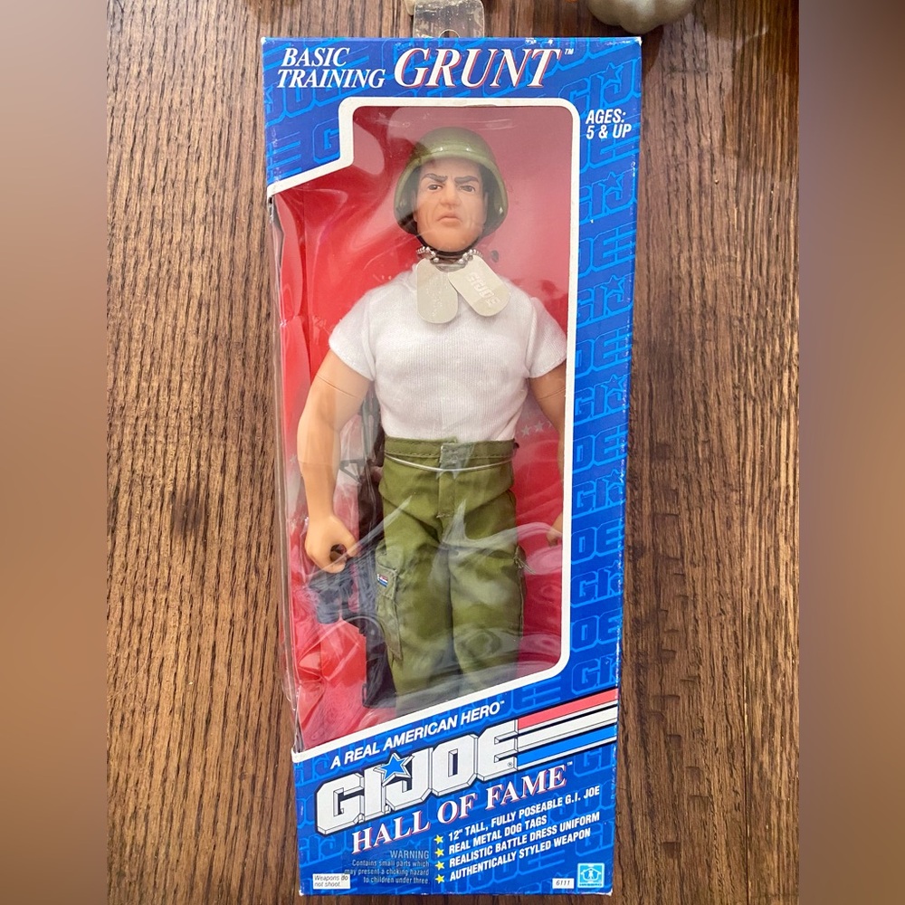 Vintage 1992 G.I. JOE from the Hall of Fame Collection, Basic Training.